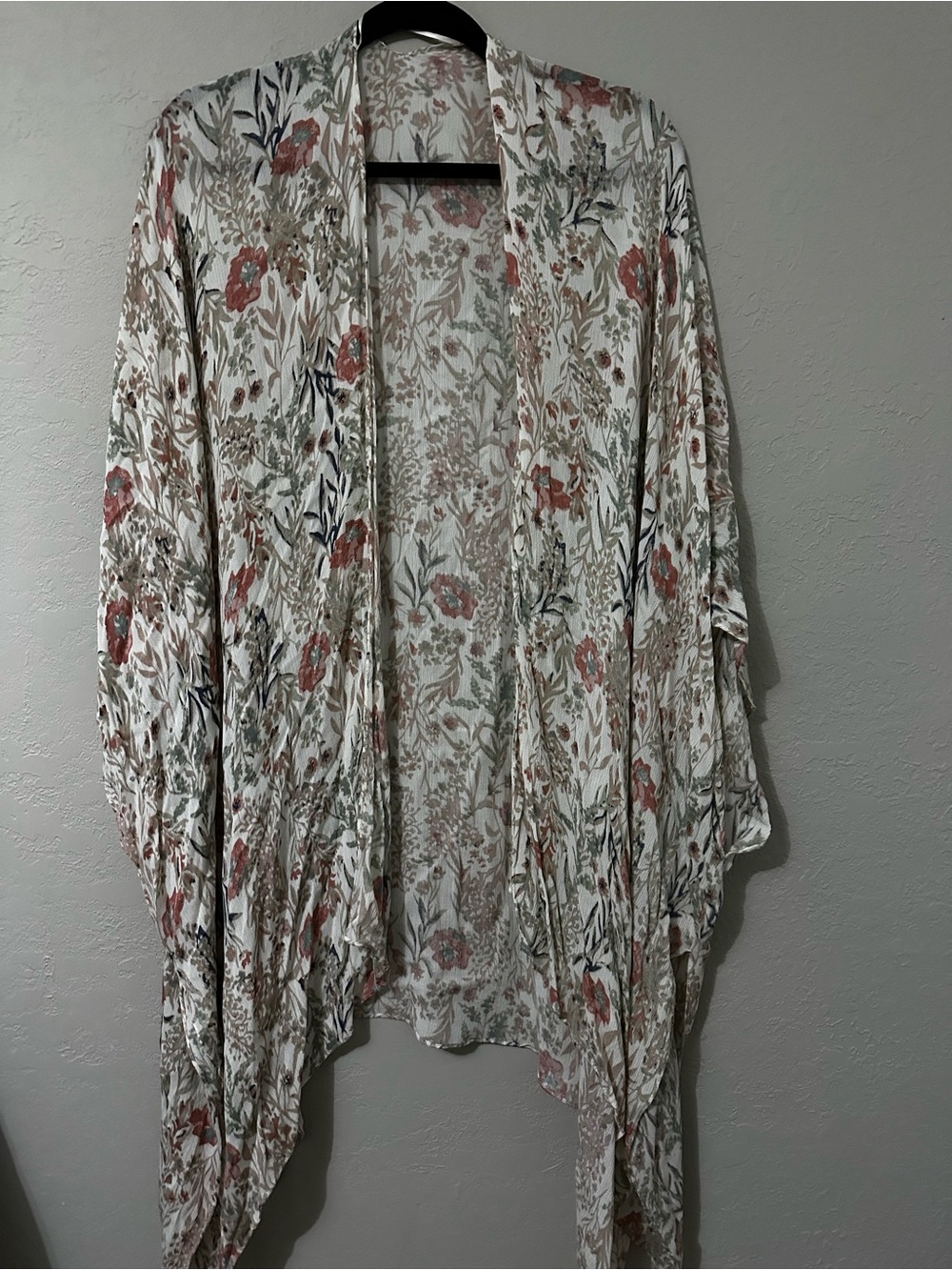 Lucky Brand Floral Print Kimono